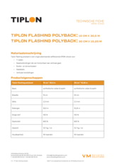 Tiplon flashing polybakc - TF